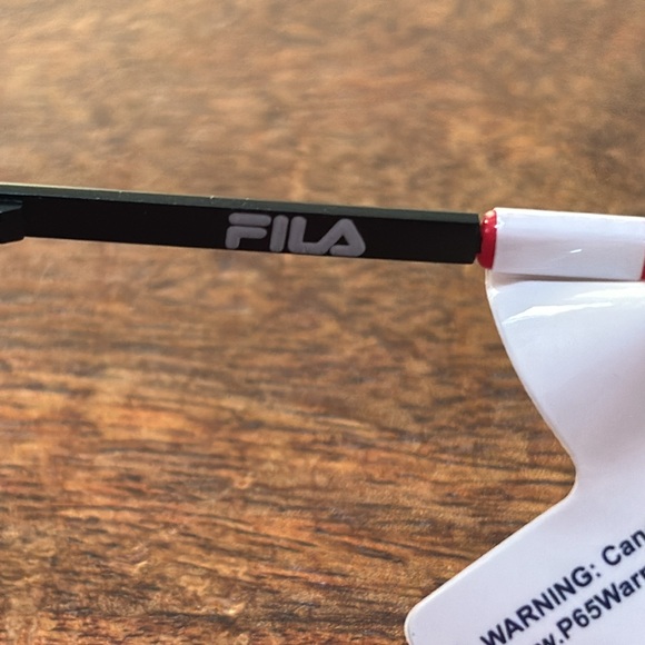 NWT Fila Semi-Matte Black Sunglasses - Picture 6 of 6